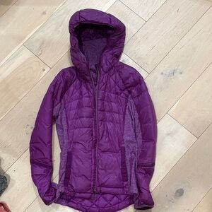 Women's Lululemon Purple Hooded Jacket size small